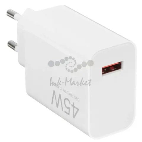 Сетевое зар./устр. Xiaomi BHR07SLEU 45W 4.1A (PD) USB-A универсальное белый