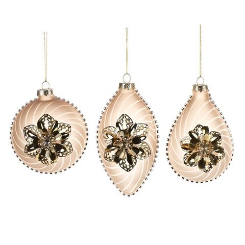 Шар с металлическим цветком Goodwill 3D Flower Ball в ассортименте