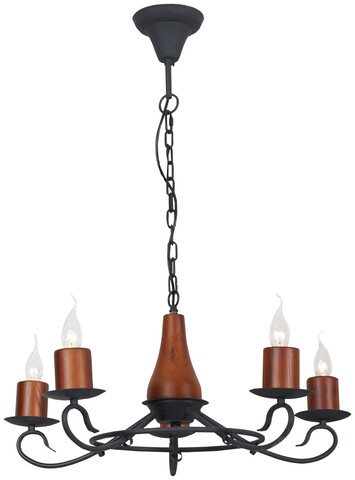 Люстра подвесная Velante Wooden 590-703-05