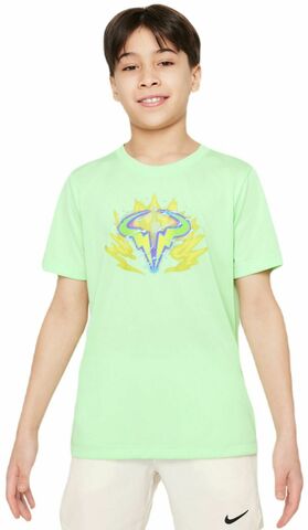 Детская теннисная футболка Nike Kids Dri-Fit Rafa T-Shirt - vapor green