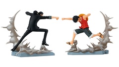 Комплект фигурок One Piece Bandai Combination Battle: Monkey. D. Luffy VS Rob Lucci