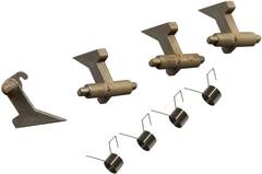 Сепаратор тефлонового вала с пружиной для KYOCERA FS-2000D (CET), CET4009