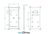 Монтажная пластина - Pixhawk 6X Standard Baseboard v2A