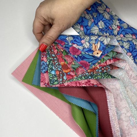 Набор ткани для пэчворка Лесные истории JulidoQuilt