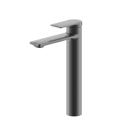 Смеситель для высокой раковины Bravat Eddie с одной ручкой, серый F1369402BTC-A9-ENG Bravat