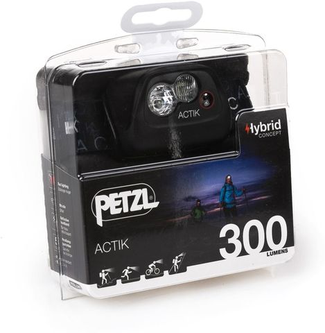 Картинка фонарь налобный Petzl Actik Черный - 8