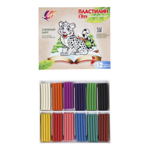 Plastilin \ Пластилин 12 цветов