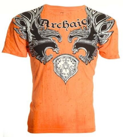 Футболка Ride It Orange Archaic от Affliction