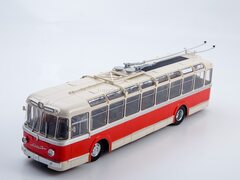 SVARZ-MTBES trolleybus red-white Modimio Our Buses #44