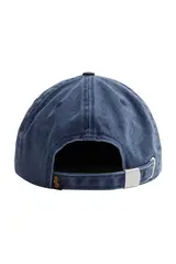 Бейсболка Alpha Industries Battlewash Cap Rep. Blue (Синяя)
