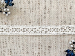 Кружево плетеное, ш. 1,5 см.