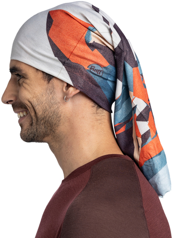 Картинка бандана-труба Buff CoolNet Mesa Flint - 3