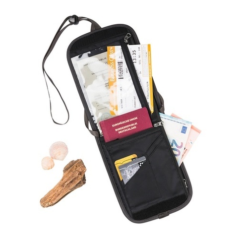 Картинка кошелек нашейный Tatonka Hang Loose titan grey - 3