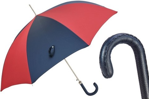 Зонт-трость Pasotti Red and Navy Sport Umbrella, Италия