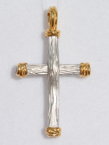 Крест (подвеска из серебра)