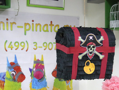 Пиньята пиратский Сундук - мир-пиньята - пиньята на заказ