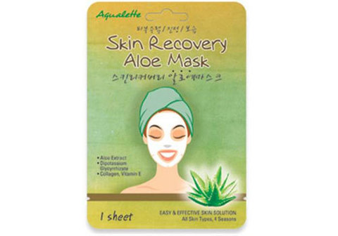 Восстанавливающая маска Aqualette алоэ вера