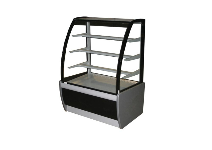 Витрина нейтральная POLUS K70 N 0,9-1 LIGHT 0011-9005 (Нейтральная 0,9 Carboma Техно)