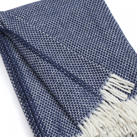 Плед 140x200 Schoner Wohnen Zen marine