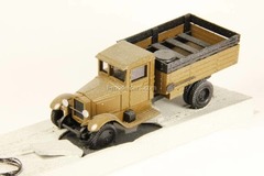 ZIS-5 Road of Life high sides with seats khaki LOMO-AVM 1:43