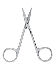 Ножницы глазные остроконечные вертикально-изогнутые 113 мм