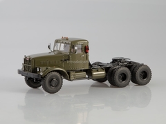 KRAZ-258B1 with semitrailer heavy-duty ChMZAP-5523 khaki 1:43 Start Scale Models (SSM)