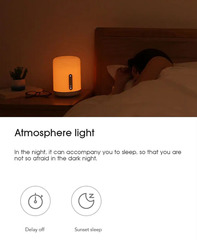 Ночник Xiaomi Bedside Lamp 2 (MJCTD02YL) EU