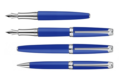 Ручка шариковая Caran d’Ache Leman Klein Blue® LE (4789.648)