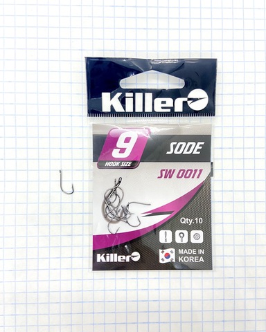 Крючок KILLER SODE № 9 продажа от 10 шт.