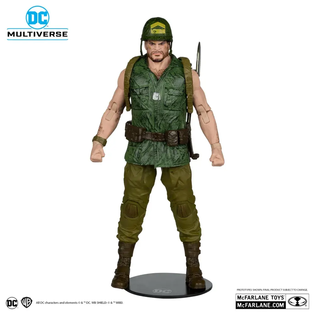 DC Мультивселенная фигурка Сержант Рок Collectors Edition