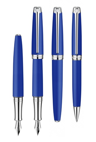 Ручка шариковая Caran d’Ache Leman Klein Blue® LE (4789.648)