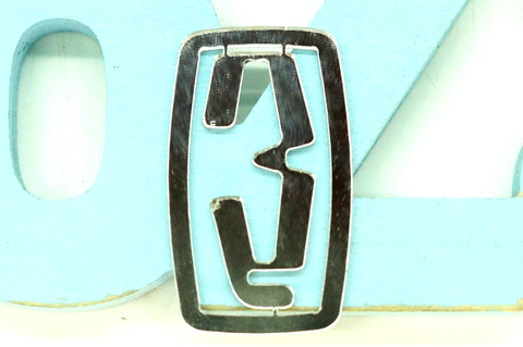 Эмблема сувенирная ЗАЗ 968М