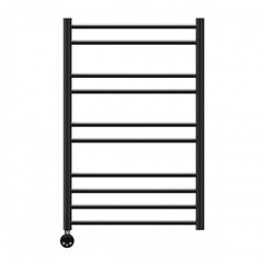 Полотенцесушитель электрический Lemark Ursus - LM72810EBL (П10 500x800), левый/правый, черный