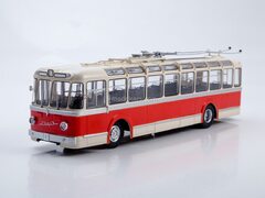 SVARZ-MTBES trolleybus red-white Modimio Our Buses #44