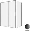 Allen Brau Priority 3.31039.BBA + 3.31048.BBA Душевой уголок, 160x100, цвет: чёрный