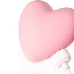 Вакуумный стимулятор Cutie Heart light Satisfyer розовый