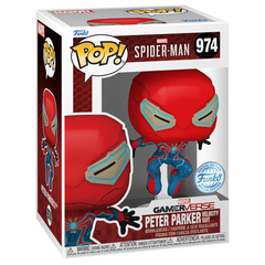 Funko POP! Marvel Games Spider-Man 1 Peter Parker Velocity Suit (Exc) (974)