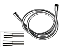 Remer 332cn2g200 Шланг для душа ПВХ 200см 332CN2G200 (серебро) конус-конус, шт фото