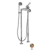 Cezares VINTAGE-VDPM-02-Sw VINTAGE-VDPM-02-Sw Напольный смеситель для ванной однорычажный в комплекте с ручным душем, бронза, Svarovski