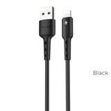 Кабель USB - Lightning 2А Hoco X30 1,2м (120 см) (Черный)