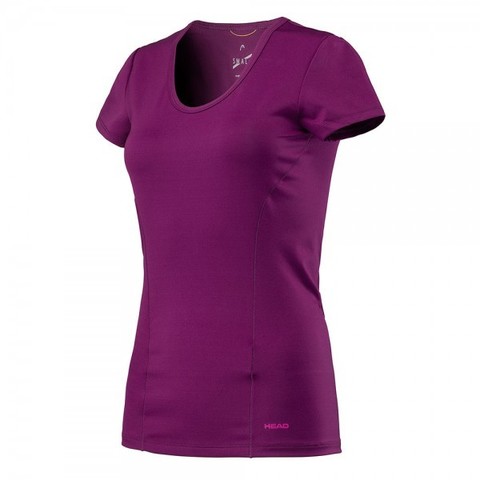 Теннисная футболка для женщин  Head Vision Corpo Shirt pink