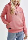 Толстовка Craft Overhead Logo Hoody Coral женская