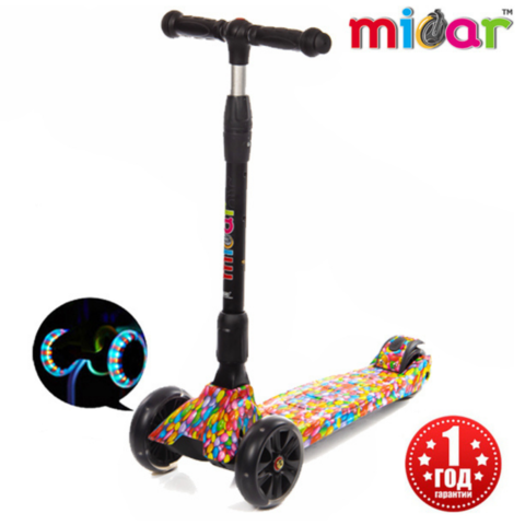 Трехколесный cамокат Micar Scooter Maxi Ultra Candy