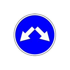 Маска знака II т.р., тип Б ЭкоПром(700x700x2см;0,001кг;) - арт.557127