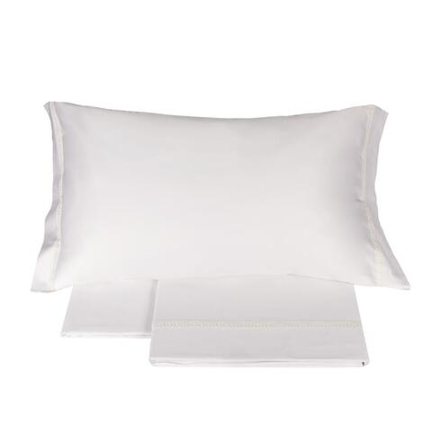 Постельное белье 2 спальное евро La Perla La Perla A bianco белое