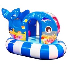 Карусель "Кит" с электроприводом (320x200x270 см)