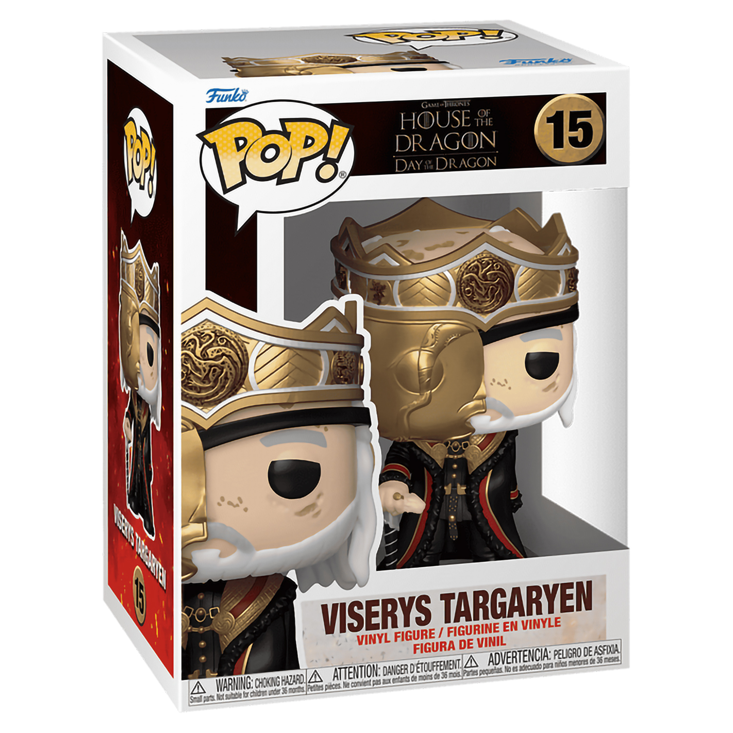 Фигурка Funko POP! TV HOTD S2 Viserys Targaryen with Mask w/Chase (15)  76474» за 2 390 ₽ – купить за 2 390 ₽ в интернет-магазине «Книжки с  Картинками»