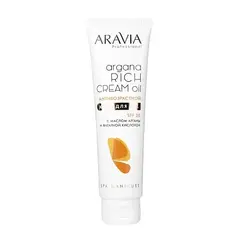 Крем для рук антивозрастной ARGANA RICH CREAM OIL SPF 20, 100 мл ARAVIA Professional