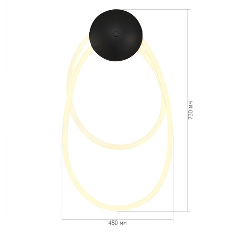 Светильник настенный ST Luce Sagrato SL6102.401.30