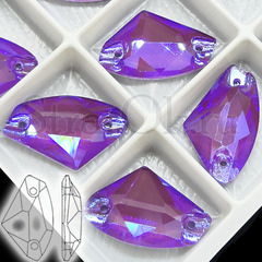 Купить неоновые пришивные стразы Neon Violet Galactic SI с блеском Шмииер Shimmer